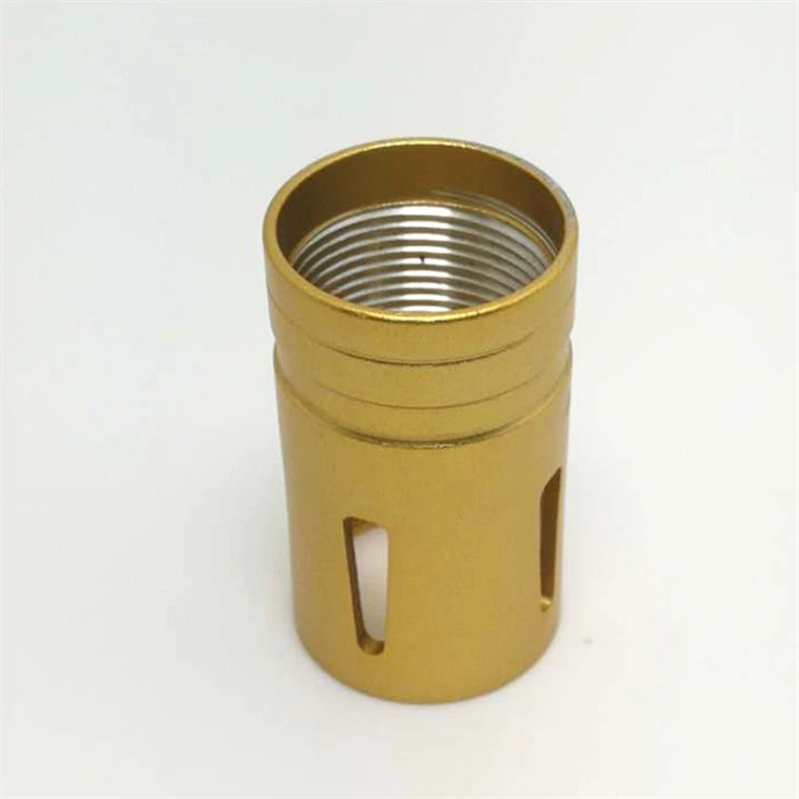 Surface Yellow Oxidation LED Flashlight Shell